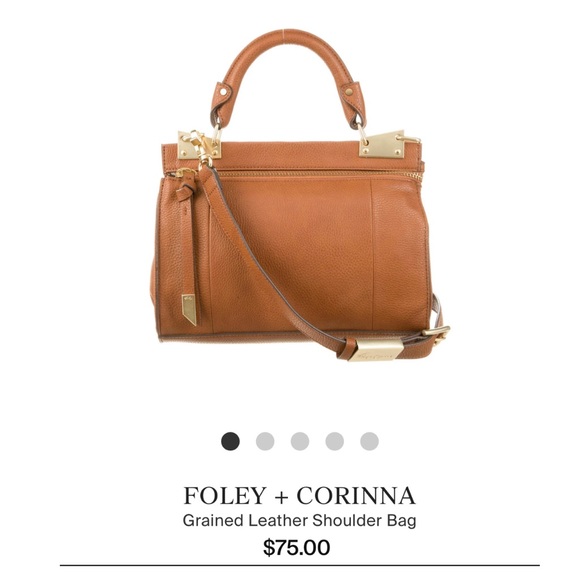FOLEY + CORINNA Grained Leather Shoulder bag - Picture 8 of 8